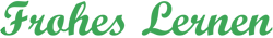 Frohes Lernen Logó